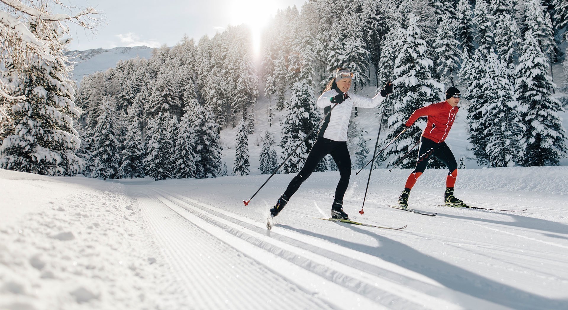 Winter Ski in den Dolomiten